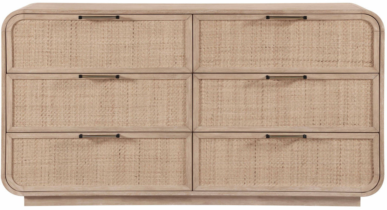 Windsor - Rubberwood Dresser - Natural - Simple Home Plus