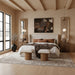 Warby - Vegan Leather Upholstered Bed - Simple Home Plus
