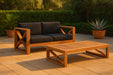 Anguilla - Water Resistant Outdoor Loveseat - Simple Home Plus