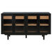Middleton - 4-Door Sideboard Server With Dual Drawers - Simple Home Plus