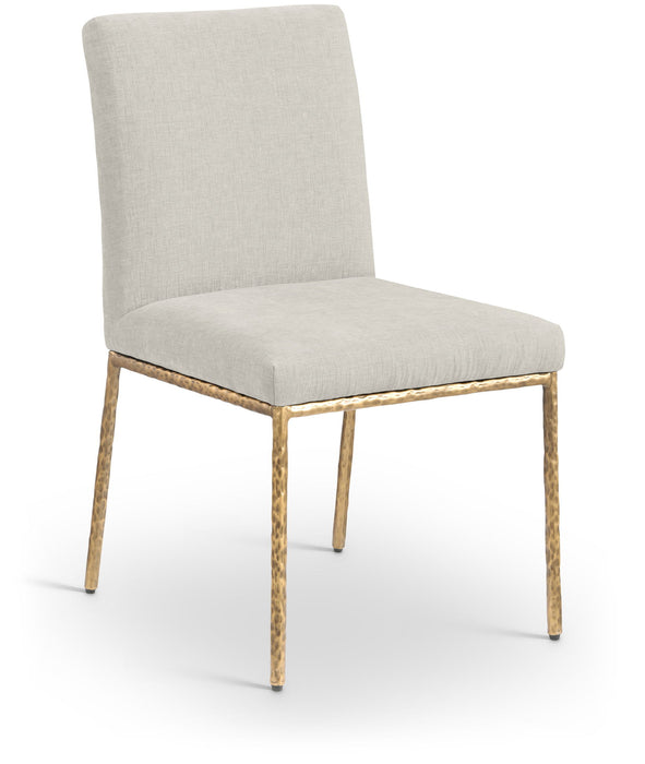 Reeves - Dining Side Chair (Set of 2) - Gold Base - Simple Home Plus