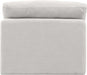 Indulge - Linen Armless Chair - Simple Home Plus