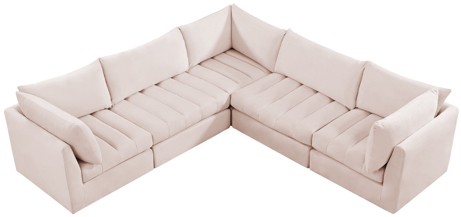 Jacob - Modular Corner Sectional 5 Piece - Simple Home Plus