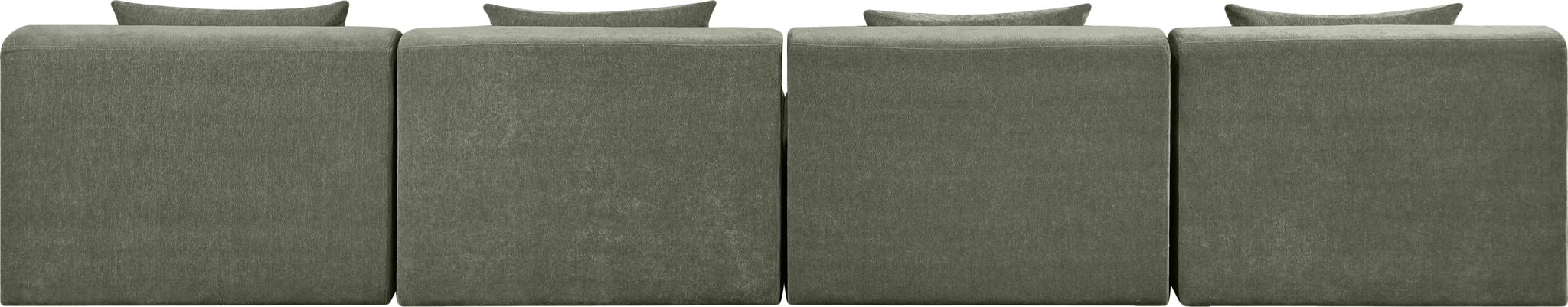 Stellar - 4 Piece Upholstered Modular Sectional - Simple Home Plus