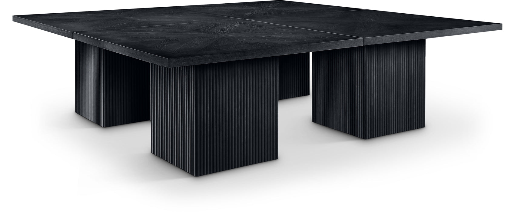 Belinda - Mid-Century Modern Modular Dining Table - Black - Simple Home Plus