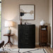Astrid - Solid Wood And Oak Veneer Chest - Simple Home Plus