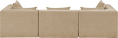 Stellar - 3 Piece 114" Upholstered Modular Sofa - Simple Home Plus