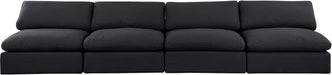 Comfy - Linen Modular Armless Sofa 4 Seats - Simple Home Plus