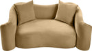 Destin - Velvet Loveseat - Simple Home Plus