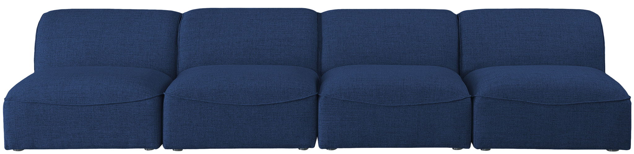Miramar - 4 Seat Armless Modular Sofa - Simple Home Plus