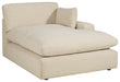 Elyza - RAF Corner Chaise - Linen - Simple Home Plus
