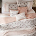Dawn - 6 Piece Reversible Coverlet Set - Blush - Simple Home Plus