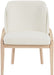 Navo - Faux Leather Upholstered Dining Chair - Natural Base - Simple Home Plus