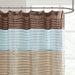 Amherst - Shower Curtain - Blue - Simple Home Plus