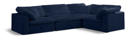 Cozy - 4 Piece Modular Corner Sectional - Simple Home Plus
