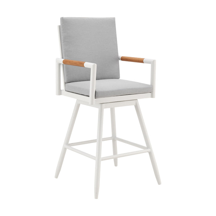 Crown - Outdoor Patio Swivel Bar Stool - Simple Home Plus