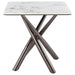 Carvell - Square Sintered Stone Table - Simple Home Plus