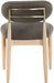 Riccio - Fabric Dining Side Chair (Set of 2) - Natural Frame - Simple Home Plus