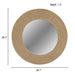 Cove - Round Jute Mirror - Brown - Simple Home Plus