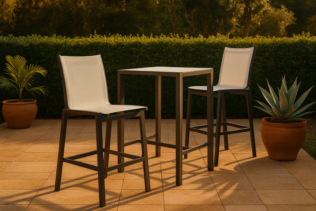 Nizuc - Outdoor Patio Barstool (Set of 2) - Simple Home Plus