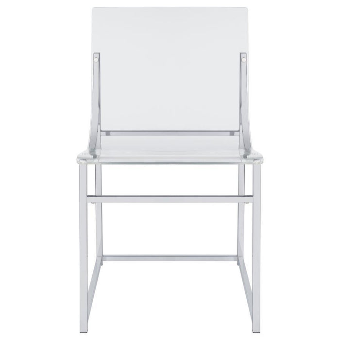 Adino - Acrylic Dining Side Chair (Set of 2) - Simple Home Plus