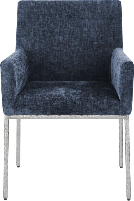 Reeves - Dining Chair With Silver Legs (Set of 2) - Simple Home Plus