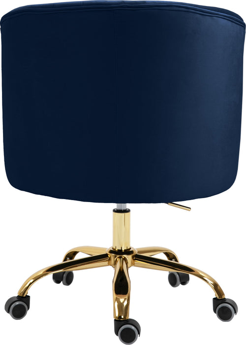 Arden - Office Chair with Gold Legs - Simple Home Plus