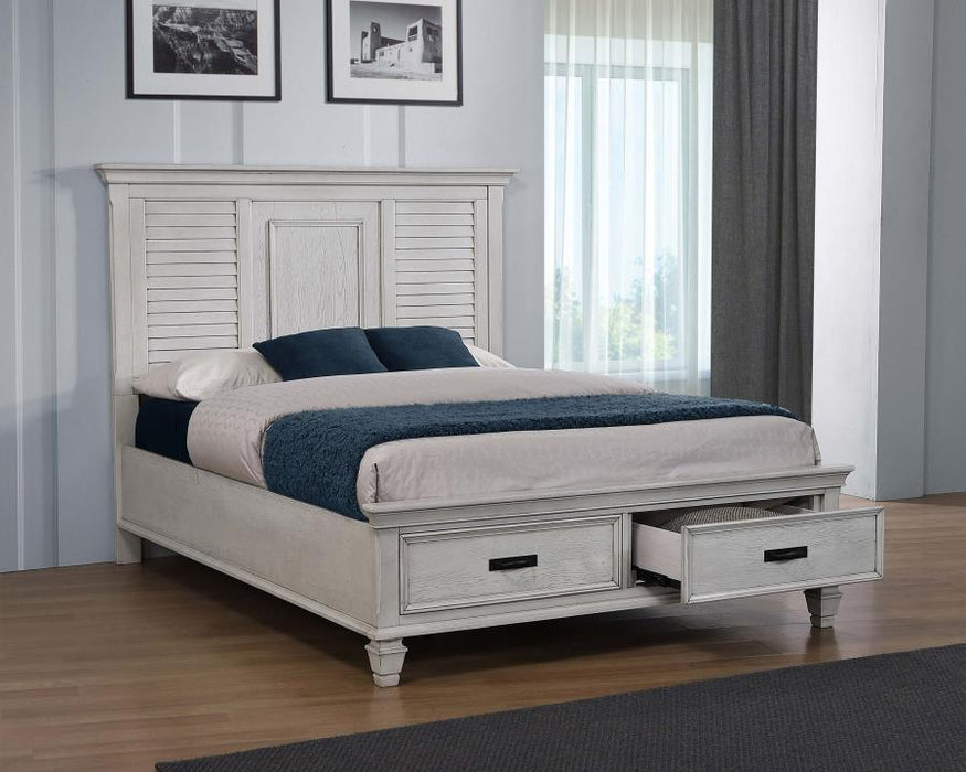Franco - Wood Storage Panel Bed - Simple Home Plus