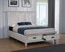 Franco - Wood Storage Panel Bed - Simple Home Plus