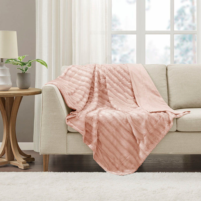 Duke - Long Throw - Blush - Simple Home Plus