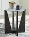 Tellrich - Black / White - Accent Table - Simple Home Plus