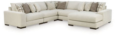 Barrelton - Barley - 5-Piece Sectional With RAF Corner Chaise - Simple Home Plus