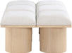Pavilion - 6 Piece Modular Bench With Natural Base - Simple Home Plus