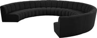 Infinity - 9 Piece Boucle Modular Sectional - Simple Home Plus