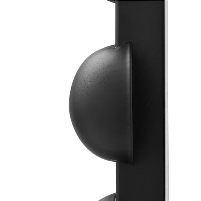 Marlowe - 27" Round Wall Decor Mirror - Black - Simple Home Plus