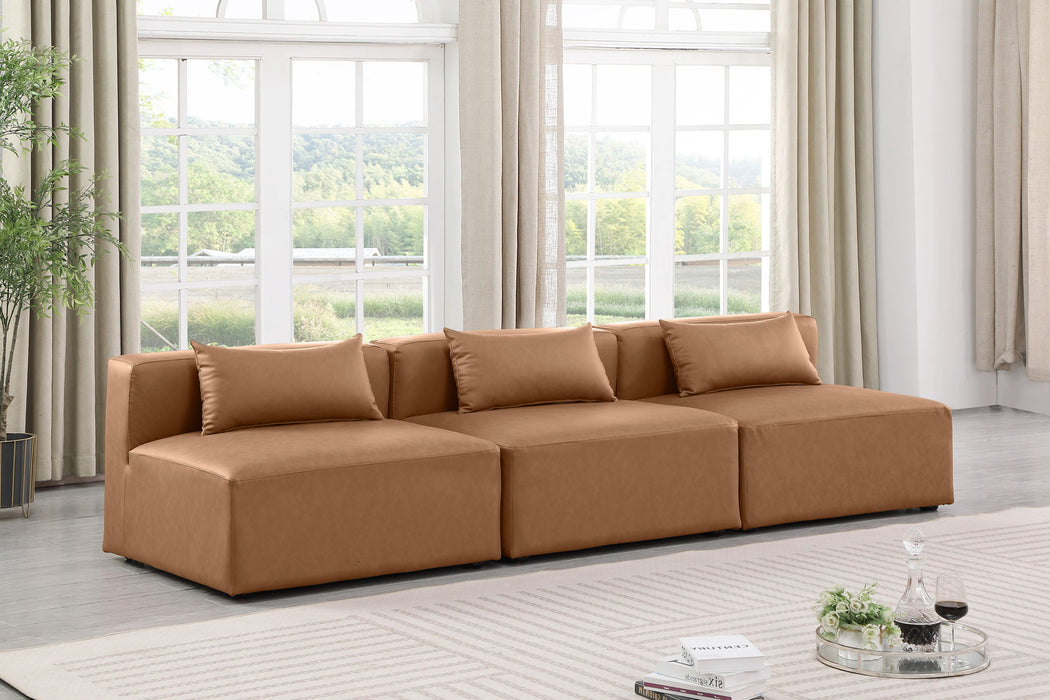 Cube - Modular 3 Seat Armless Sofa - Simple Home Plus