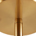 Calista - 8 Light Metal Chandelier With Globe Bulbs - Gold / Clear - Simple Home Plus