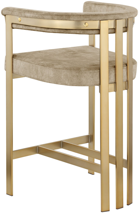 Marcello - Counter Stool - Beige - Simple Home Plus