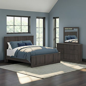 Shaehartin - Queen Panel Footboard - Dark Brown - Simple Home Plus