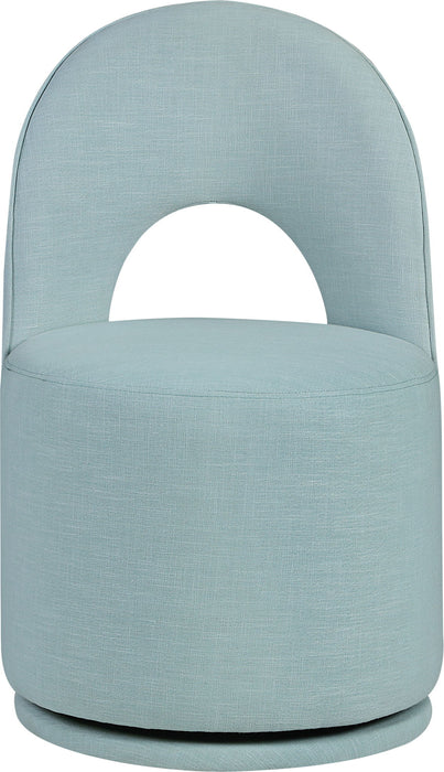 Cirelle - Linen Textured Performance Fabric Dining Chair (Set of 2) - Simple Home Plus