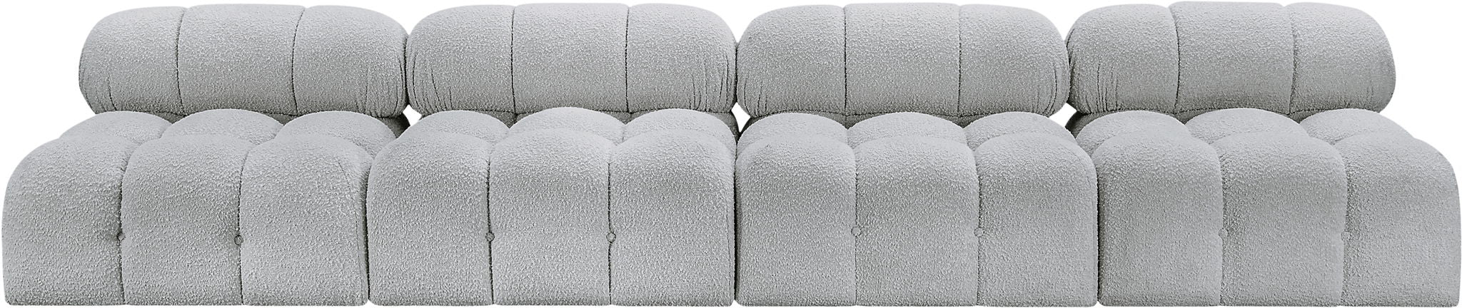 Ames - 4 Seat Modular Armless Sofa - Simple Home Plus