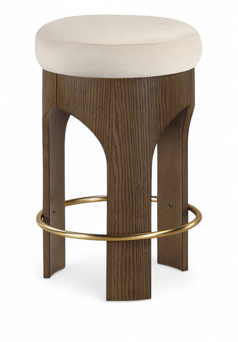 Bocceli - Counter Stool - Brown Base - Simple Home Plus