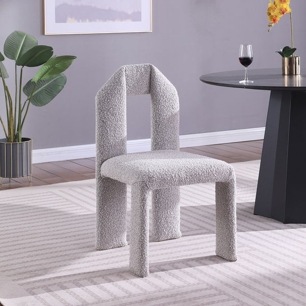 Bennett - Boucle Dining Chair (Set of 2) - Taupe