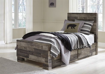 Derekson - Panel Bed - Simple Home Plus