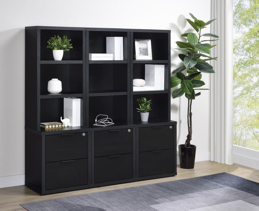 Westpark - 3 Piece Wall Unit Bookcase Set With USB - Simple Home Plus