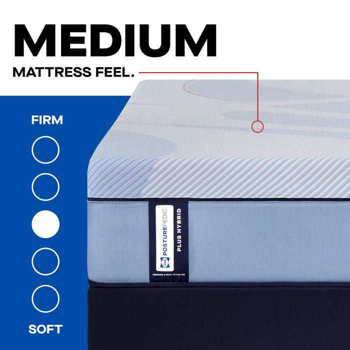 Posturepedic Plus - Paterson II Medium Mattress - Simple Home Plus