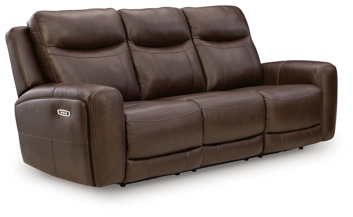 Gravier - Power Reclining Sofa With Adjustable Headrest - Cordova - Simple Home Plus