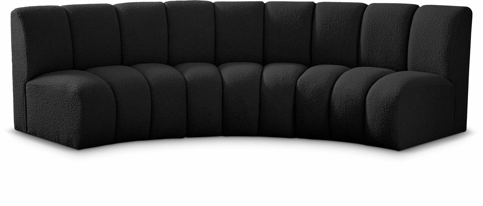 Infinity - 3 Piece Boucle Modular Sectional - Simple Home Plus