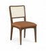 Atrium - Upholstered Seat Dining Chair With Brushed Brown Base (Set of 2) - Simple Home Plus