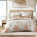 Fashion - Full/Queen 100% Sateen Duvet Cover Set - Terracotta/Linen - Simple Home Plus